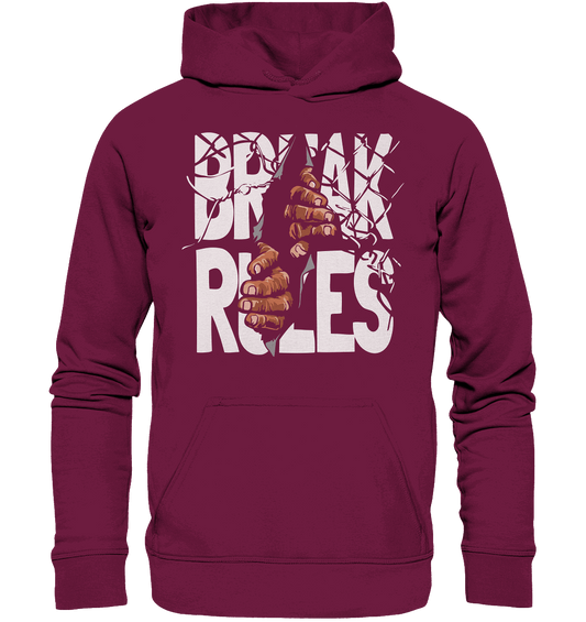 Break Rules - Basic Unisex Hoodie