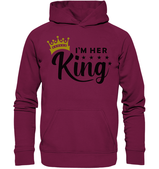 I am her King - Basic Unisex Hoodie